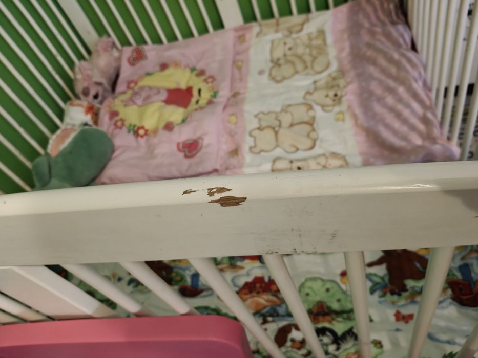 Sprzedam łóżeczko bliźniacze/trojacze 120x120