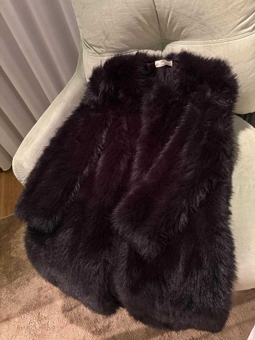 Casaco Pelo Preto Novo