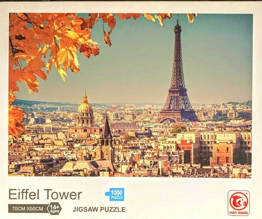 Пазл для дорослих JIGSAW Puzzle на 1000 елементів.