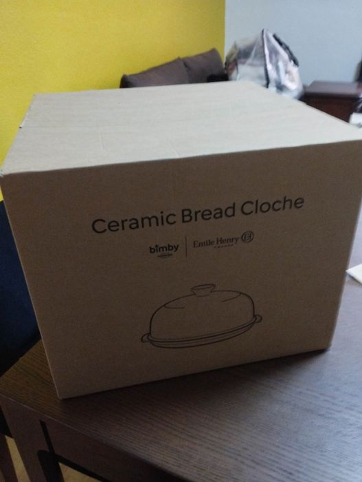 Cloche cerâmica para pão, Bimby