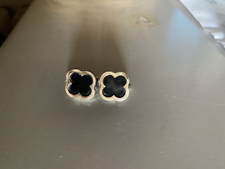 Сережки срібні+ золото