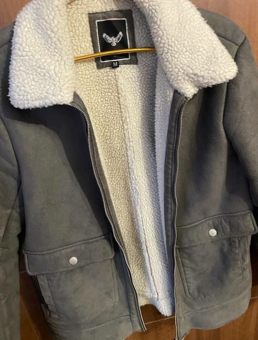 Дубленка Brave Soul сіра