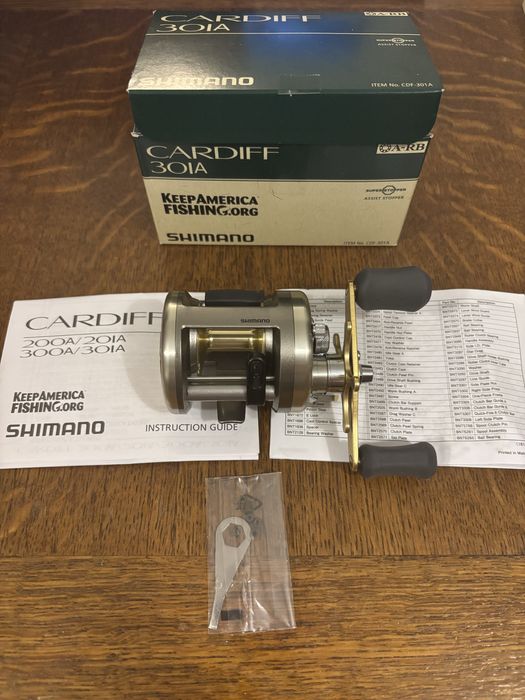 NOWY Multiplikator SHIMANO Cardiff 301A