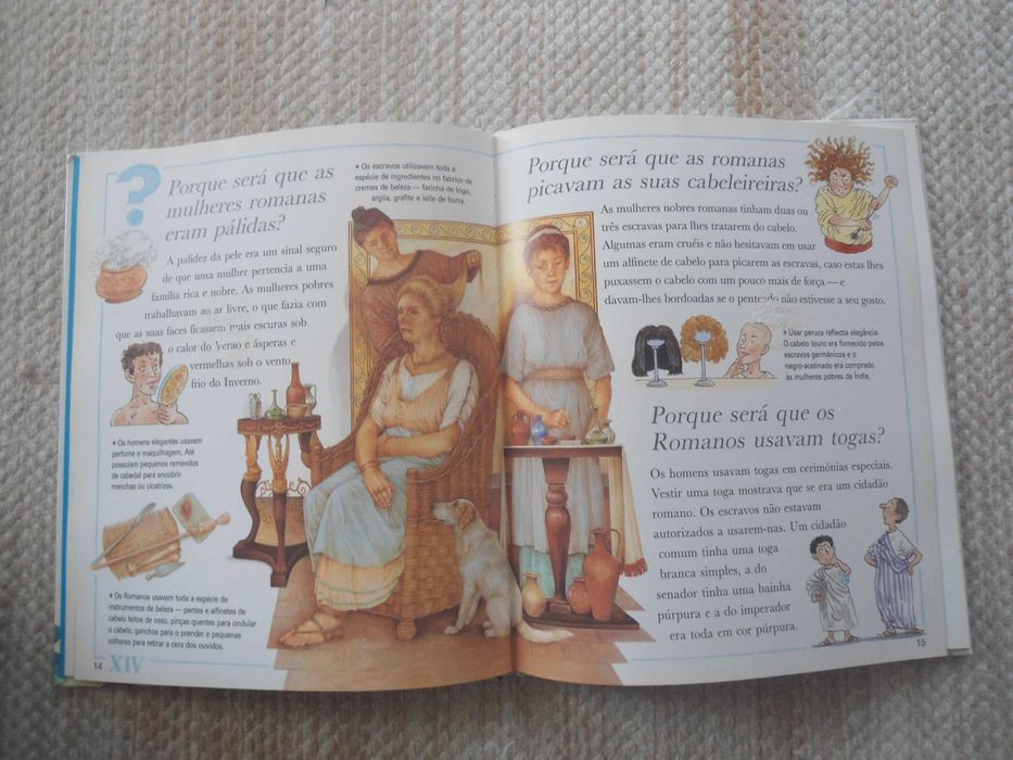 Porque será que os romanos usavam togas e outras perguntas