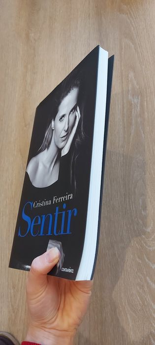 Livro Sentir, de Cristina Ferreira