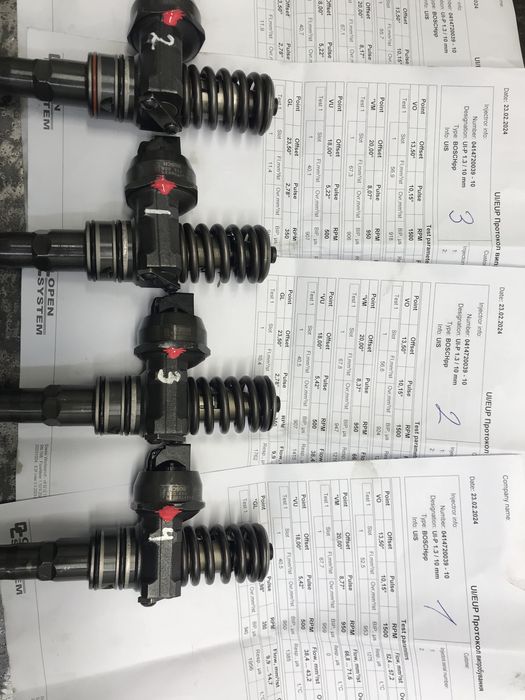 Перевірені  насос  форсунки bosch continental 1.9 tdi 2.0  2.5tdi 1.4