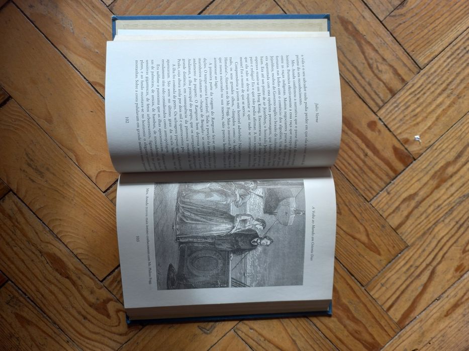 Edição RARA A volta ao mundo ao mundo em 80 dias.