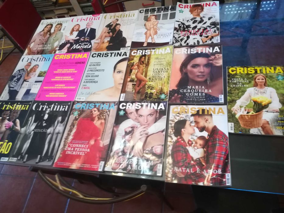 Conjunto de 34 Revistas Cristina