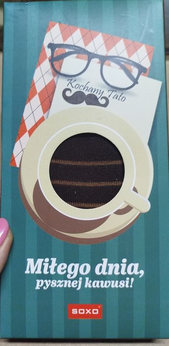 Skarpety męskie SAXO – “Tata Idealny