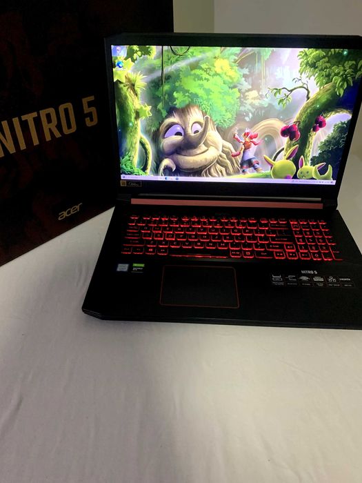 Acer Nitro 1.5TB SSD  i7, 1660TI, 17,3' zadbany.