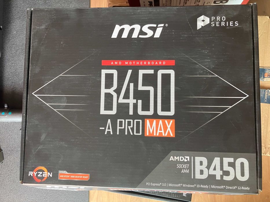 Motherboard AM4 MSI B450-A Pro Max