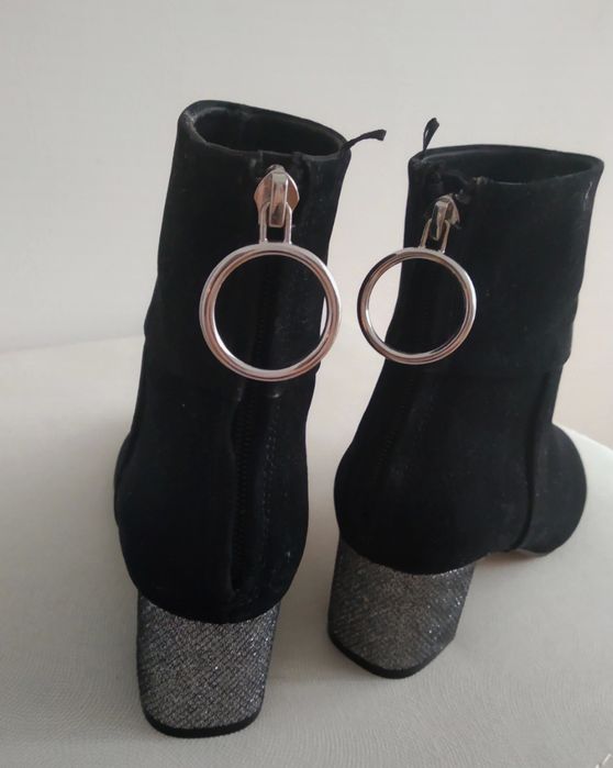 Czarne botki H&M rozmiar 36
