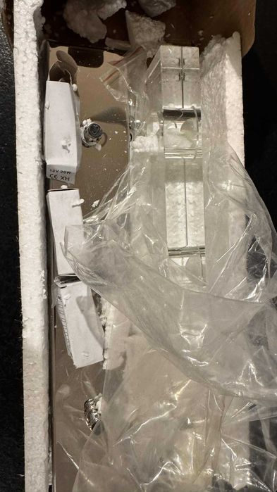 Nowa lampa ścienna kinkiet Ozcan Karmen 3 żarówki 20W