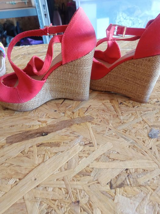 Sapatos/sandália de salto elegantes * Pull and Bean & Stradivarius