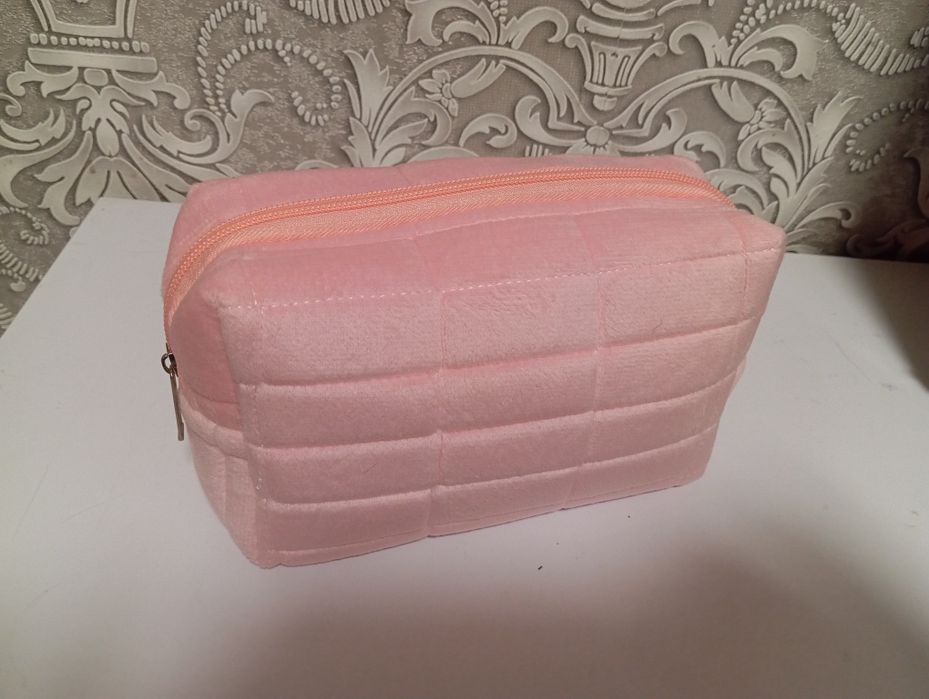 Пенал, косметичка хутряна з лабубу