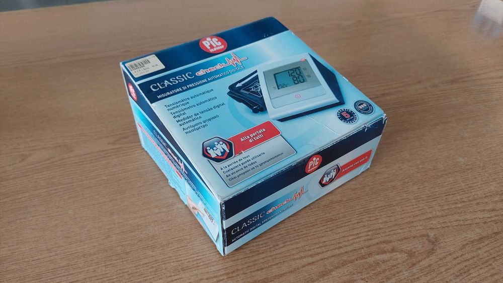 TENSIÓMETRO - MEDIDOR PRESSÃO ARTERIAL PULSO PIC CS 530 510 TRAVEL