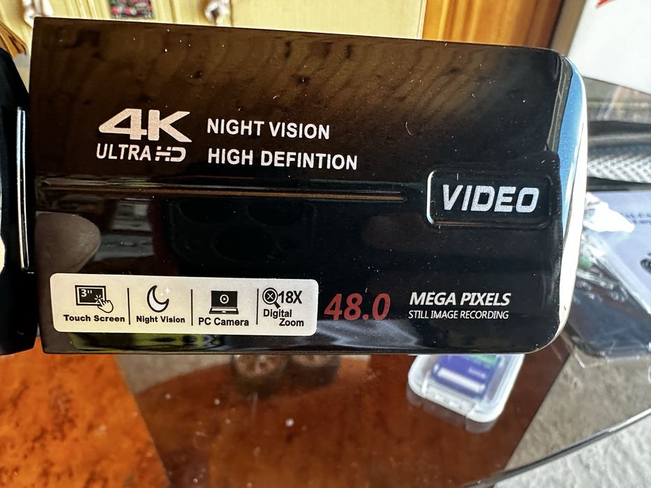 Відеокамера 4K 48MP 60FPS Камера YouTube, tiktok, блог