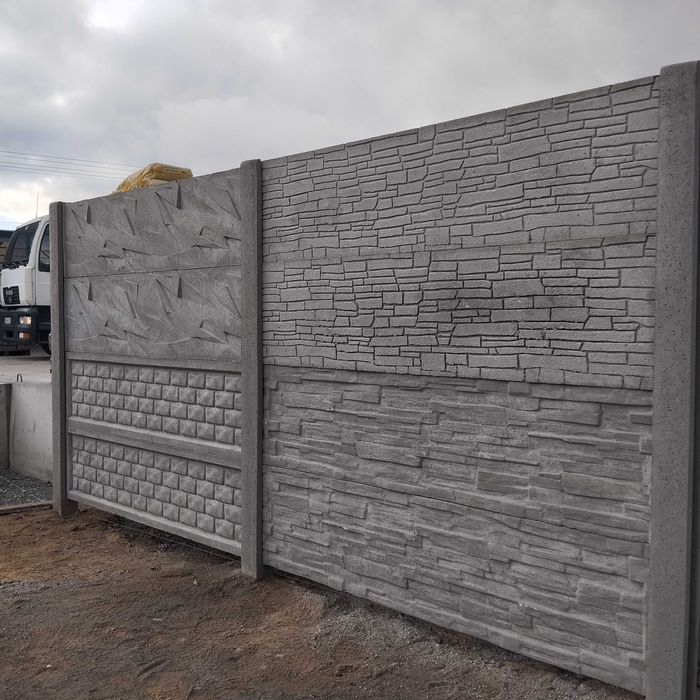 Ogrodzenie betonowe panele płot betonowy płyta betonowa słup murek