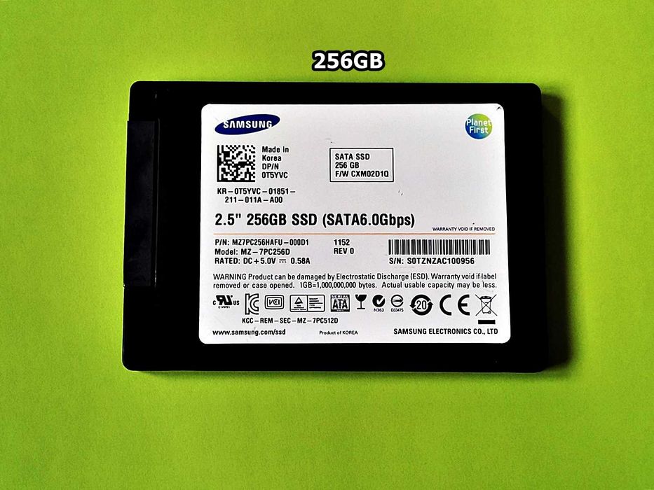 SSD 256GB Samsung