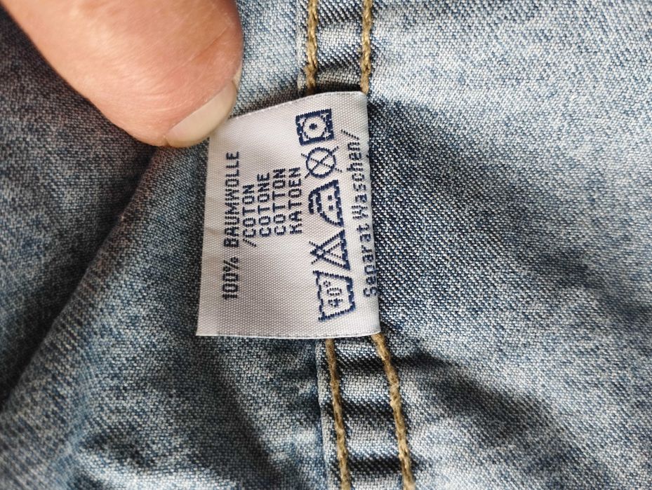 Рубашка джинсовая. Wrangler. XXL.