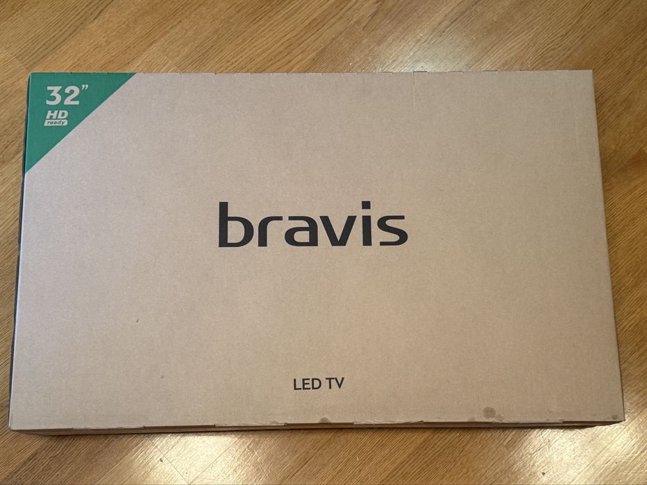 Телевізор Bravis LED-32G5000 + T2 black