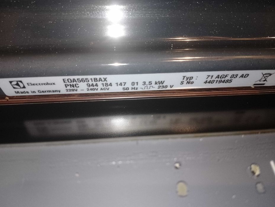 Piekarnik i Mikrofala Electrolux