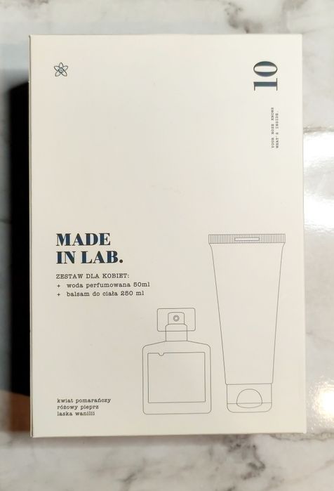 Zestaw woda perfumowana Made In Lab 10 + balsam do ciała