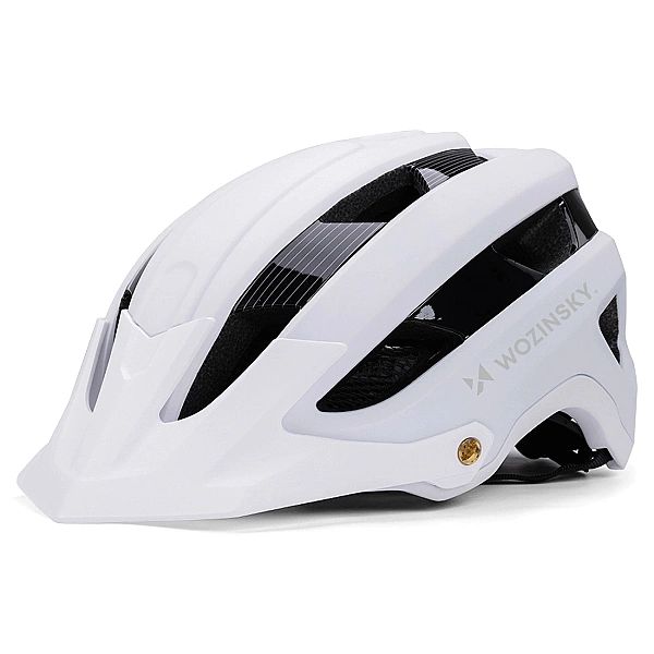 Kask rowerowy MTB Wozinsky lekki L - czarno-biały
