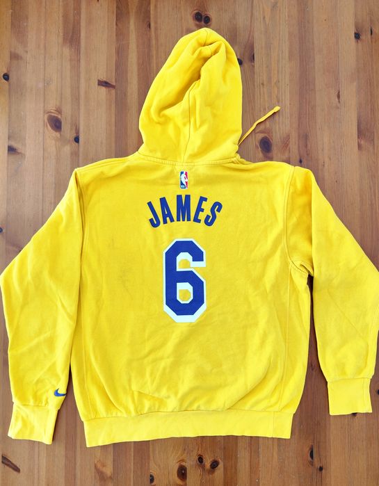 “Hoodie Lakers amarelo NBA M (veste L)  streetwear”