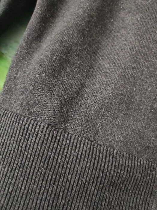 sweterek zapinany bolerko kardigan sweter szary grafitowy casual