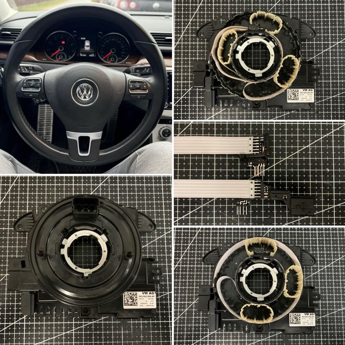 Шлейф руля / підрульовий блок 5K0953569H, Ремонт шлейфів VW/Skoda