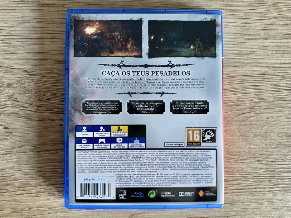 Jogo PS4 Bloodborne