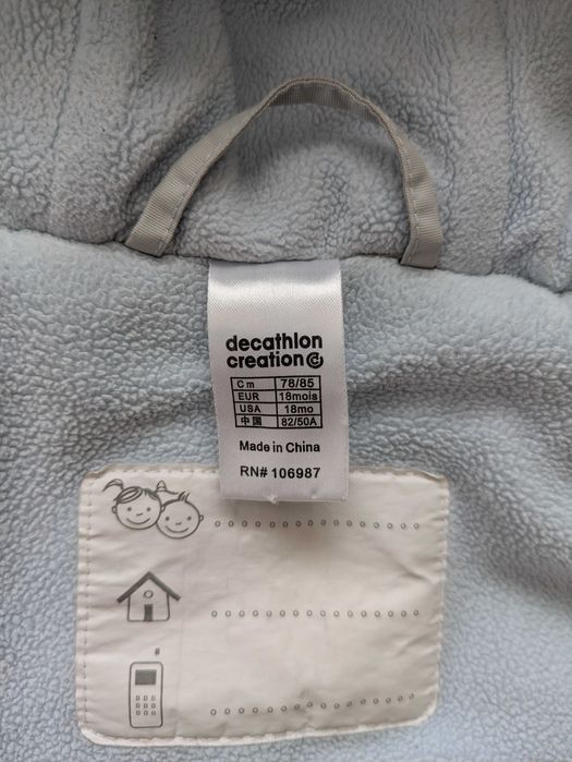 Decathlon Creations kurtka dla dziecka 18 miesięcy