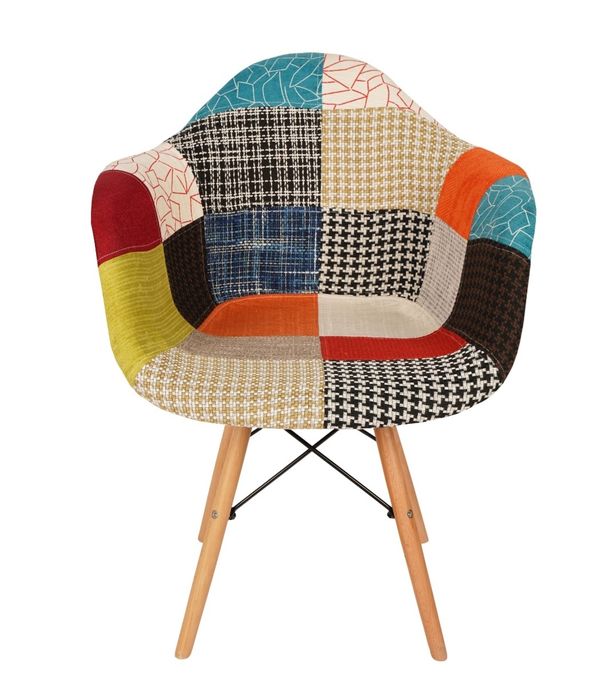 Krzesła patchwork nowe- 2 sztuki