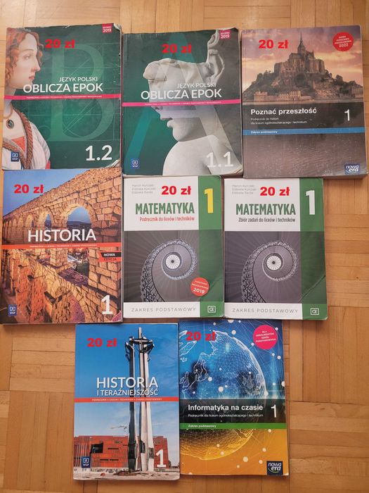 Podręczniki do 1 klasy liceum
