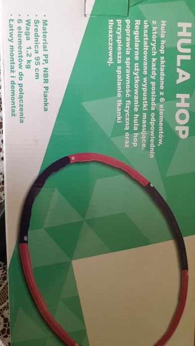 Hula hop.  Składane. Nowe.