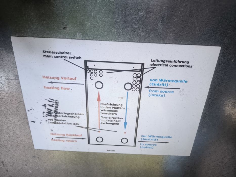 Gruntowa Pompa ciepła HauTec 9kw + bufor 300l
