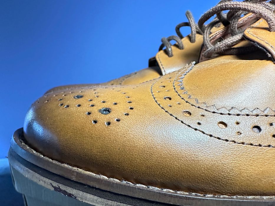 Buty męskie skórzane brogsy Thomas Catesby Angielska Marki