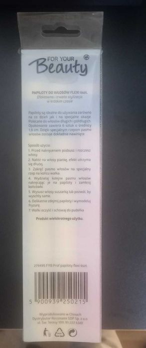 papiloty do włosów FLEXI, 6 szt.