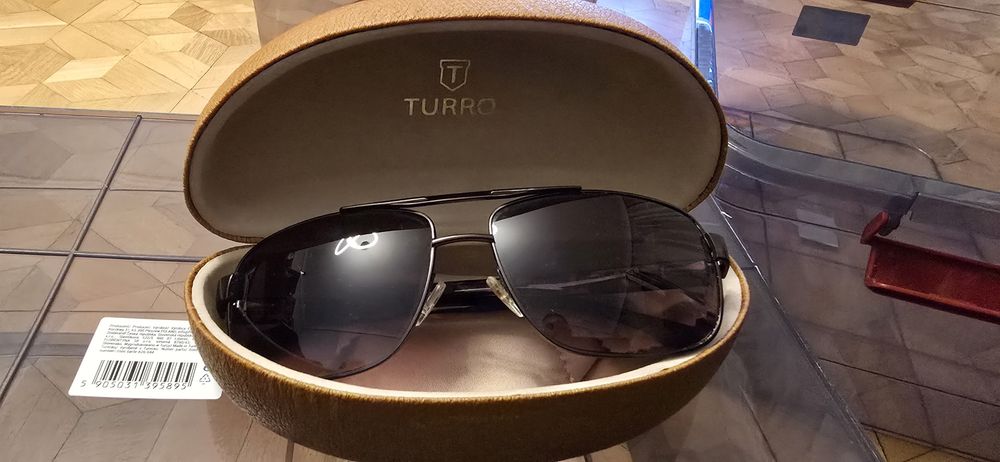 Okulary przeciwsłoneczne TURRO T1001 005/12 60-15 + oryginalne etui