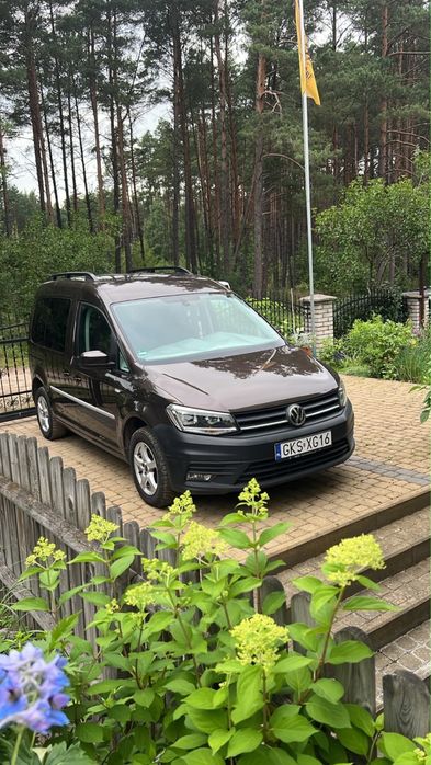 VW CADDY, 2017, diesel automatyczna skrzynia biegow.,