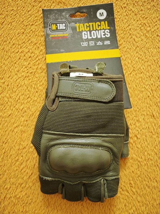 M-Tac рукавички безпалі Assault Tactical Mk.4 Olive