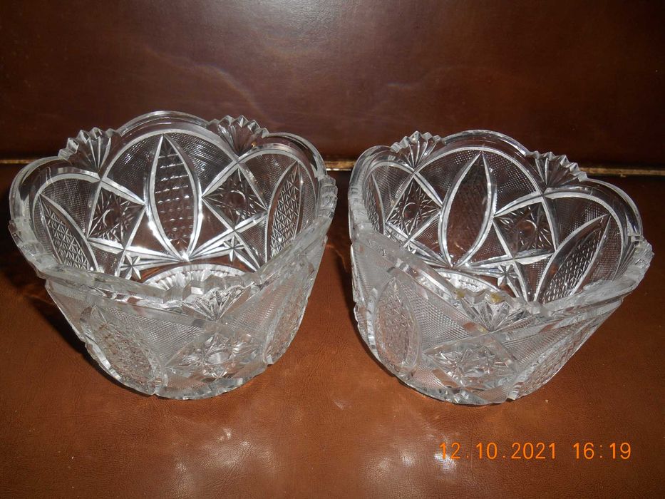 Хрустальные конфетницы\салатницы.