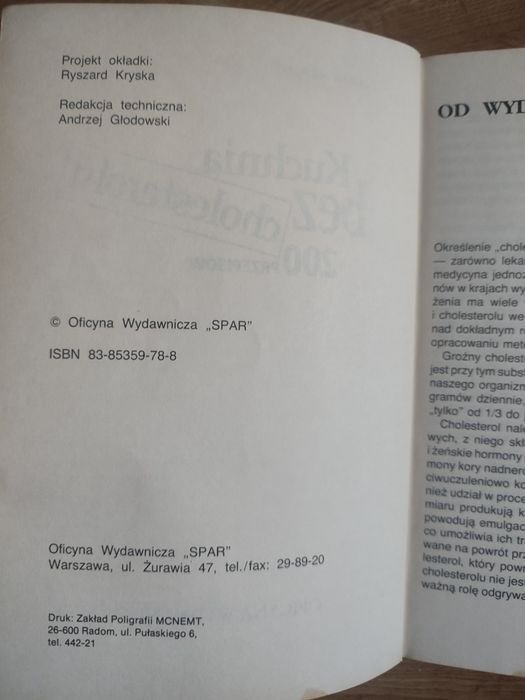 Zestaw trzech książek o żywieniu, diecie
