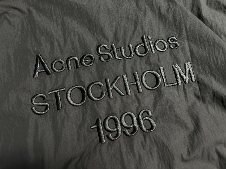 Куртка Acne Studios Logo Zipper Jacket Вітровка
