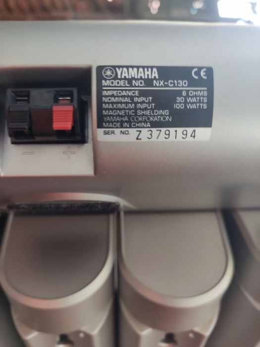 Sistema de som Yamaha 5.1