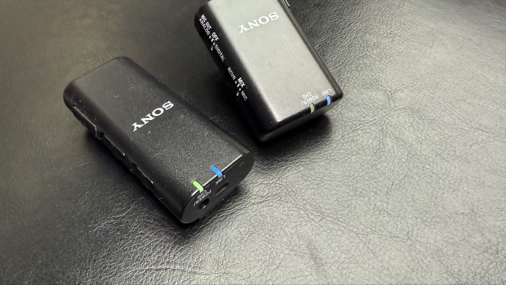 Mikrofon mikrofony Sony ECM-W2BT mikrofony nadajnik odbiornik