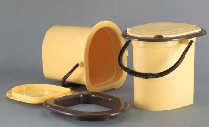 Ведро туалет відро-туалет биотуалет портативный с крышкой