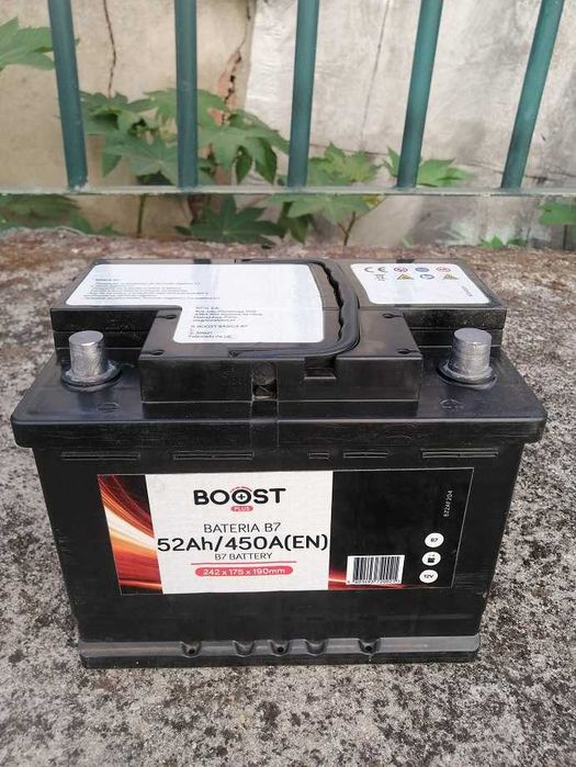 Bateria Boost 52Ah 450A com 2 anos
