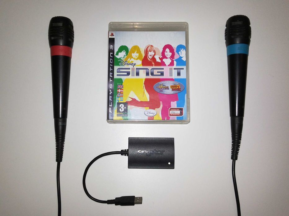 Jogos PS3 - Playstation 3 - Singstar + 2 Microfones